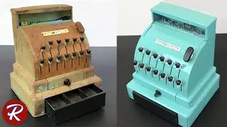 1950s Vintage Cash Register Restoration