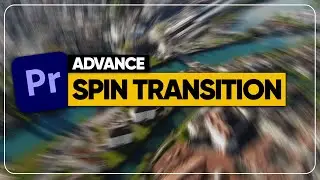 Smooth Spin Blur Rotation Transition Effect Tutorial