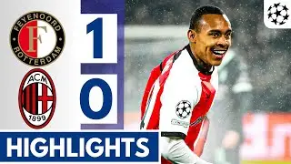 Feyenoord vs AC Milan 1-0 | All GOALS & Extended HIGHLIGHTS | UEFA Champions League 2024-25!