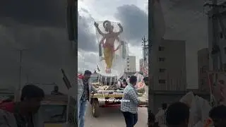 Unique ganesh transporting from Nagole #ganesh #ganapathi #ganpati #ganeshchaturthi #ganeshidol