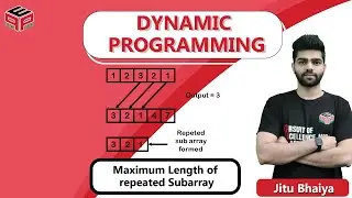 Maximum Length of Repeated Subarray | Dynamic Programming | Leetcode 718