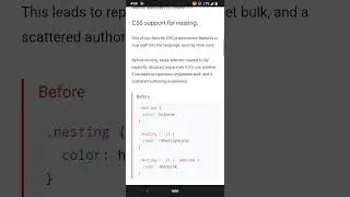 #css #webdesign #chrome #nesting_rules #scss