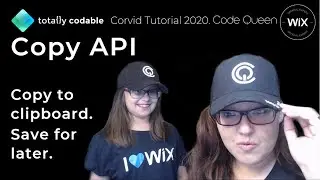 Copy to clipboard from a regular wix page, wix dynamic pages and repeater | Corvid by Wix.com