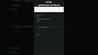 HTML spellcheck Attribute - How To Enable Or Disable