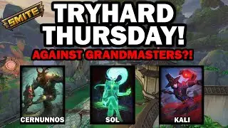 TRYHARDING VS TOP 10 GM'S OF ALL TIME! - Season 10 Masters Ranked 1v1 Duel - SMITE