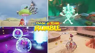 Crash: Team Rumble - ALL Map's Special Powers