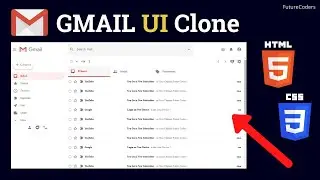 How to Build Gmail Clone using HTML & CSS - Beginners Tutorial