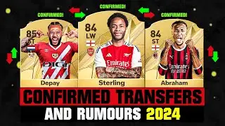 FIFA 25 | NEW CONFIRMED TRANSFERS & RUMOURS! 🤪🔥 ft. Sterling, Depay, Abraham... etc