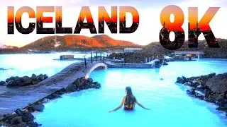 Iceland in in 8K Video by Drone | 8K Video - Iceland