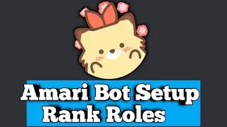 Amari Bot Setup | Rank Roles | Discord