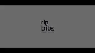 Tip Bite tutorials YouTube Channel logo | tipbite
