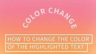 CSS Selection Color (Change Color of the Selected or Highlighted Texts | Quick Tutorial )