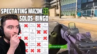 SO NERVOUS - Warzone 2 Solos Spectating Bingo