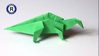 DIY Paper Dinosaur | How to Make a Paper Dinosaur | Origami Dinosaur