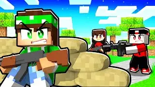 HO SFIDATO I MIEI AMICI IN UNA BATTAGLIA CON LE ARMI su MINECRAFT!