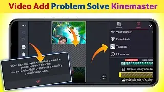 How To Use Transcode In Kinemaster | Kinemaster Me Transcode Kya Hai | Transcode Kaise Use Kare