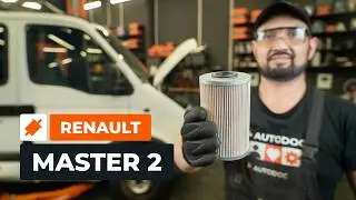 How to change the fuel filter on the RENAULT MASTER 2 Van [AUTODOC TUTORIAL]