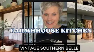 Farmhouse Kitchen Decorate with Me/Farmhouse Kitchen Tour/Farmhouse Kitchen Design