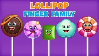 Lollipop Finger Family Song | Daddy Finger Rhyme