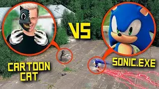 СРОЧНО! SONIC.EXE vs CARTOON CAT БРУНО нас ПОЙМАЛИ **Серия 3 SONIC.EXE**