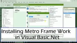 Installing Metro Framework in Visual Basic.net