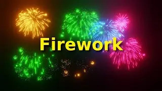 Procedural Firework with Geometry Nodes in Blender - Tutorial