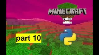 Python Minecraft with Ursina: terrain collisions, and turn speed for panda mob - part 10