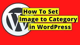 How To Set an Image to Category in WordPress