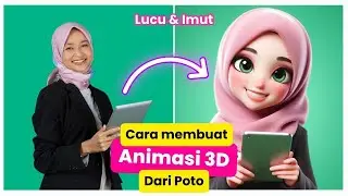 🔴 Tutorial Membuat Animasi 3D dari foto || Tutorial AI untuk Pemula