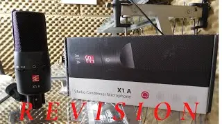Microfono condenser SE Electronics X1A (revisión y prueba)