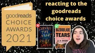 Reacting to the Goodreads Choice Awards! | Best Books of 2021