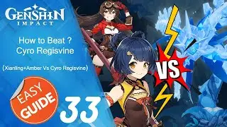How to Defeat Cyro Regisvine and it's location -Genshin Impact