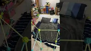 THE BEST SLEEPING SETUP EVER! #fyp #shorts #trending #forts #pillow # #amazing #satisfying #awesome