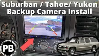 2000 - 2006 Suburban / Tahoe / Yukon Backup Camera Install