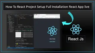 How to Create React Js Project Setup Using Create React App #reactjs