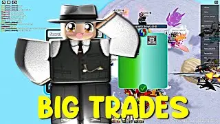 BIG ASTD TRADES! AND GIVEAWAY! (all star tower defence trading)