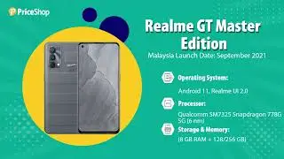 Realme GT Master Edition price and specification in Malaysia