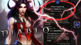 Chain Lightning is GODLY | Diablo IV