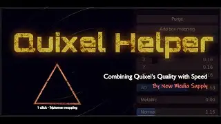 Quixel Helper addon for Blender