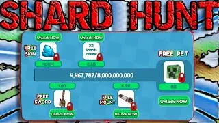 NEW SHARD HUNT COMMUNITY EVENT!! LIMITED TIME CREEPA PET!!Roblox slashing simulator