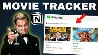 Build A Movie Tracker From Scratch | Notion Tutorial