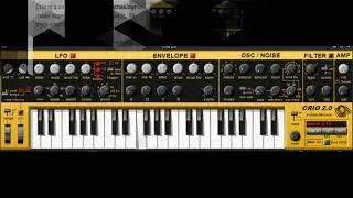 FREE VST MONO SYNTH  CRIO  SOUND DEMO