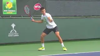 Borna Coric Forehand Slow Motion - ATP Tennis Forehand Technique