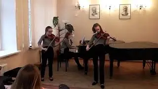 1201 Ансамбль Кухарчук Юлия, Зубкова Виктория   И  Тамарин   Старинный гобелен