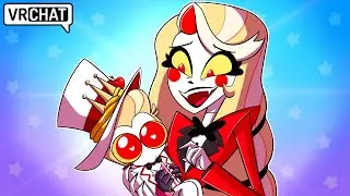 Charlie ADOPTS BABY LUCIFER in Hazbin Hotel VRChat