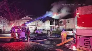 Fire breaks out at senior apartment complex in Amherst