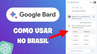 Como usar o Google Bard no Android - Traduzido pra Português Brasil