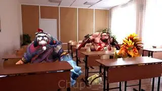Герои дота 2 в школе