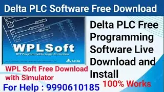 Best Free PLC Programming Software | How to Install Delta PLC programming software & Simulator| 
