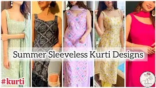 #2025 ke Summer Special Sleeveless Kurti Design Ideas For Girls 2025 |sleeveless kurti designs